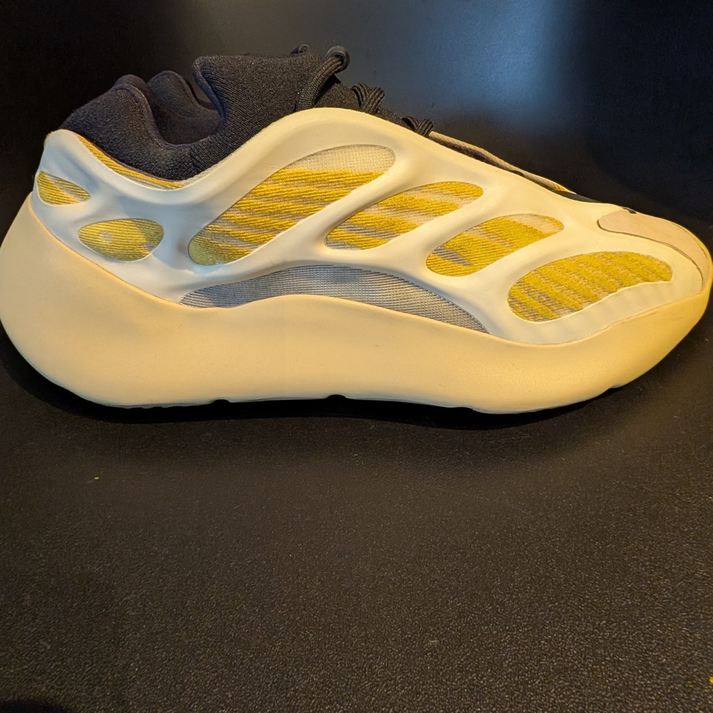 adidas Yeezy 700 V3 Men's Yellow and Black Lightweight Sneaker - No Insole
